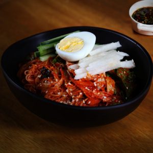 Korean Mixed Spicy Cold Noodles